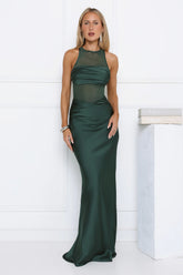 Captivating Smile Maxi Dress Green