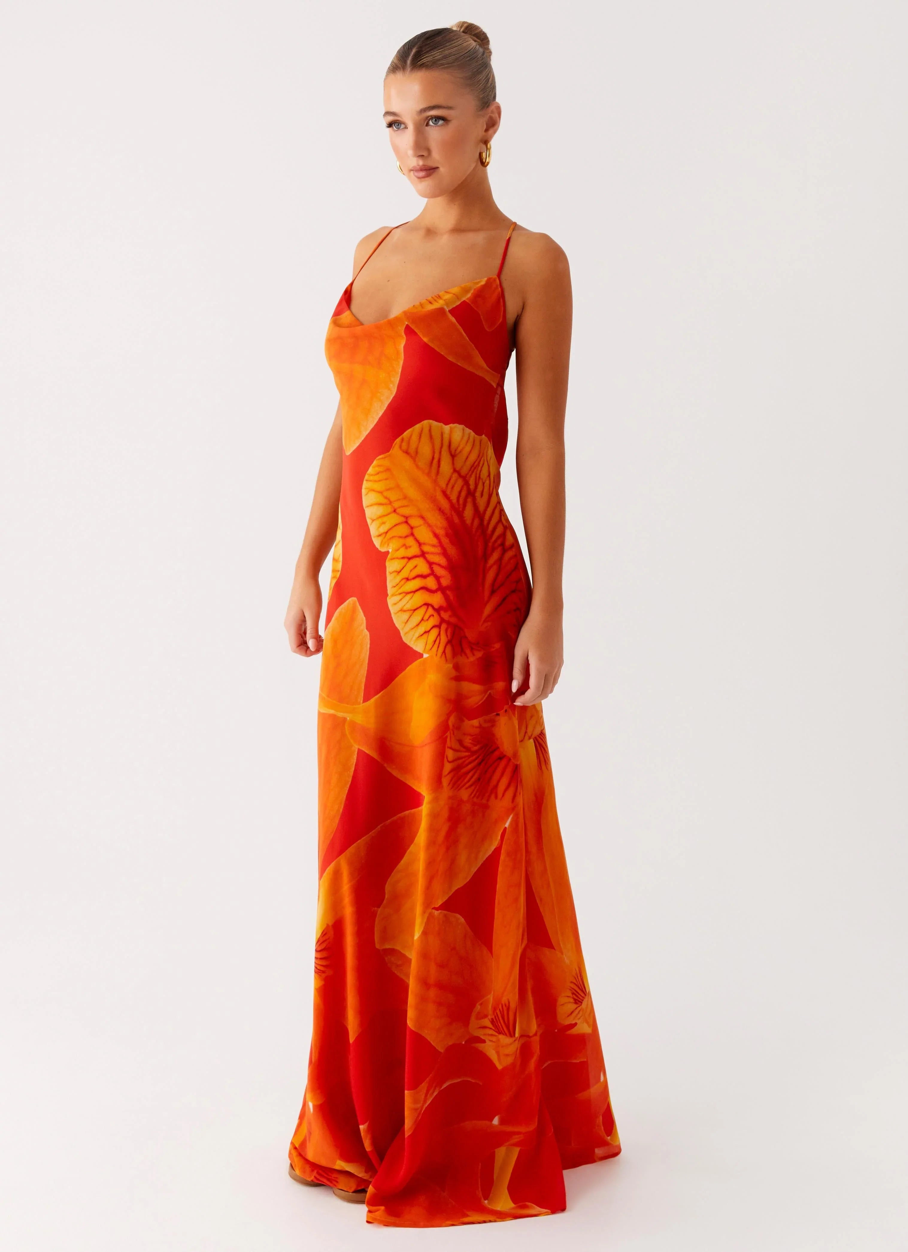 Midafternoon Maxi Dress - Serene Orange