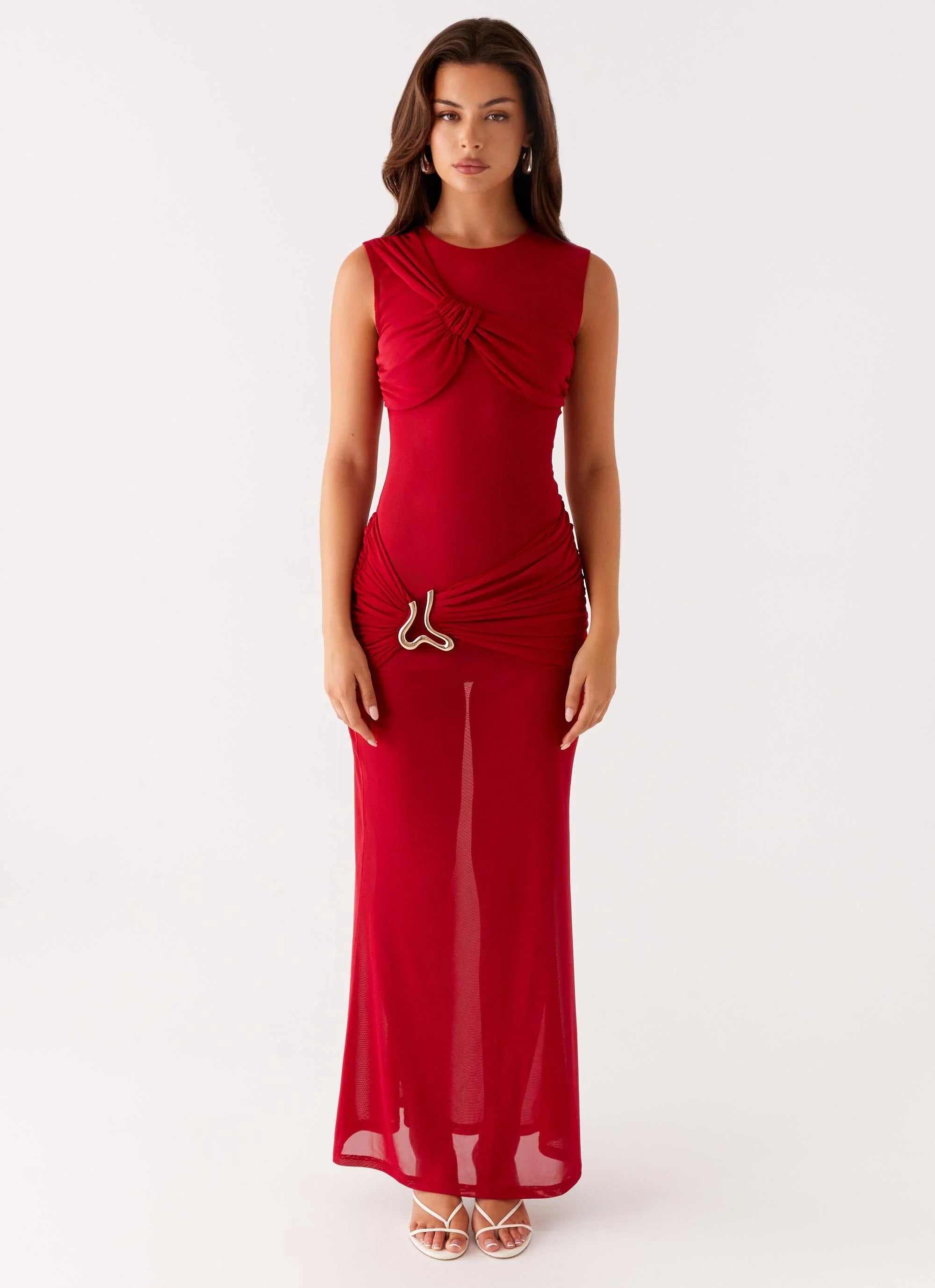 Worldwide Maxi Dress - Raspberry